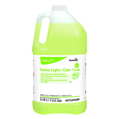 Suma Light Citrus Scent Manual Dish Detergent 1 GAL Liquid Kosher Green - pack of 4 Suma Light Citrus Scent Manual Dish Detergent 1 GAL Liquid Kosher Green - pack of 4