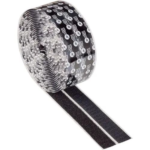 Stick 'Em 3/4 In. x 15 Ft. Black Hook & Loop Roll Stick 'Em 3/4 In. x 15 Ft. Black Hook & Loop Roll