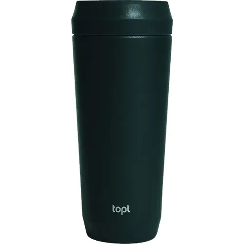 Topl To Go 20 Oz. Charcoal Stainless Steel Insulated Tumbler Topl To Go 20 Oz. Charcoal Stainless Steel Insulated Tumbler