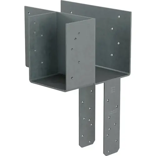 ECCLRQ L-Shape End Column Cap for 6x Beam, 6x Post with Strong-Drive SDS Screws, Skewed Right ECCLRQ L-Shape End Column Cap for 6x Beam, 6x Post with Strong-Drive SDS Screws, Skewed Right