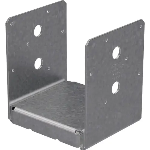 ABU ZMAX Galvanized Adjustable Standoff Post Base for 6x6 Rough ABU ZMAX Galvanized Adjustable Standoff Post Base for 6x6 Rough