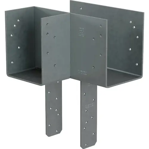 ECCLLQ L-Shape End Column Cap for 6x Beam, 6x Post with Strong-Drive SDS Screws, Skewed Left ECCLLQ L-Shape End Column Cap for 6x Beam, 6x Post with Strong-Drive SDS Screws, Skewed Left