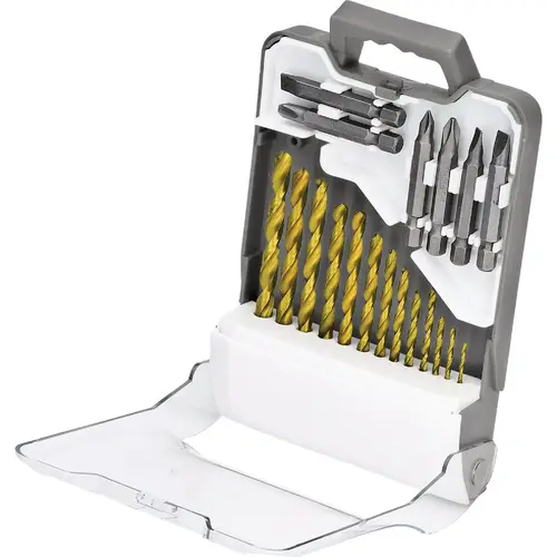19-Piece Drill/Driver Bit Set 19-Piece Drill/Driver Bit Set