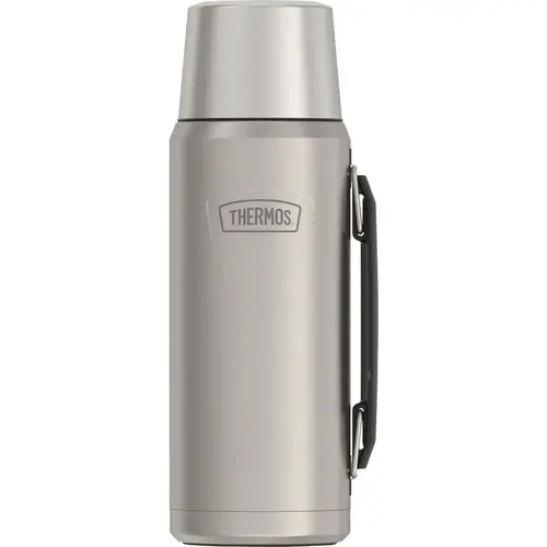 1.2 L Stainless Steel Beverage Bottle, Matte Stainless Steel 1.2 L Stainless Steel Beverage Bottle, Matte Stainless Steel