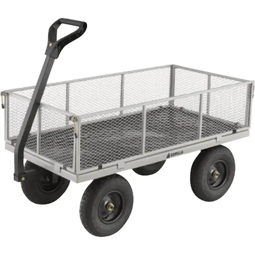 7 Cu. Ft. 1,200 Lb. Steel Utility Cart 7 Cu. Ft. 1,200 Lb. Steel Utility Cart