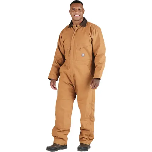 Men's Medium Brown Heritage Insulated Duck Coverall Men's Medium Brown Heritage Insulated Duck Coverall