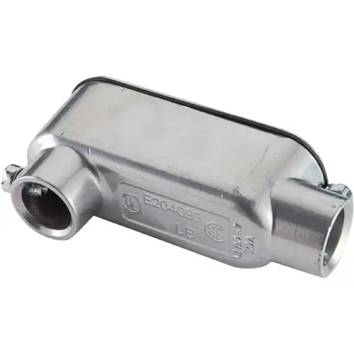3/4 In. Aluminum EMT Set Screw Type LB Conduit Body 3/4 In. Aluminum EMT Set Screw Type LB Conduit Body