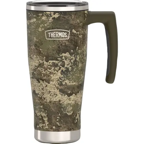 18 Oz. Camo Icon Stainless Steel Mug with Slide Lock Lid 18 Oz. Camo Icon Stainless Steel Mug with Slide Lock Lid