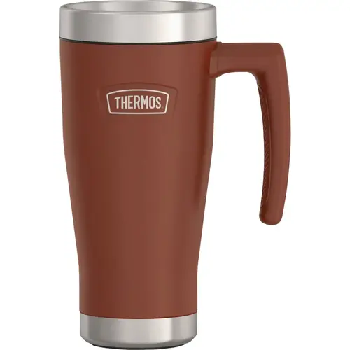 16 Oz. Stainless Steel Mug, Saddle 16 Oz. Stainless Steel Mug, Saddle