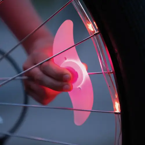 Spoke Color Morphing Clip-On LED Bike Spoke Light Spoke Color Morphing Clip-On LED Bike Spoke Light
