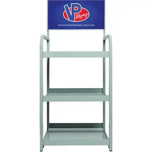 3-Tier Metal Display Rack (Display Only) Silver 3-Tier Metal Display Rack (Display Only) Silver