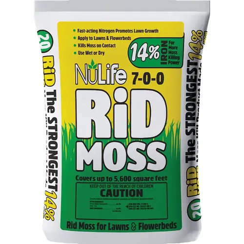 Rid Moss 20 Lb. 7-0-0 Moss Killer Rid Moss 20 Lb. 7-0-0 Moss Killer
