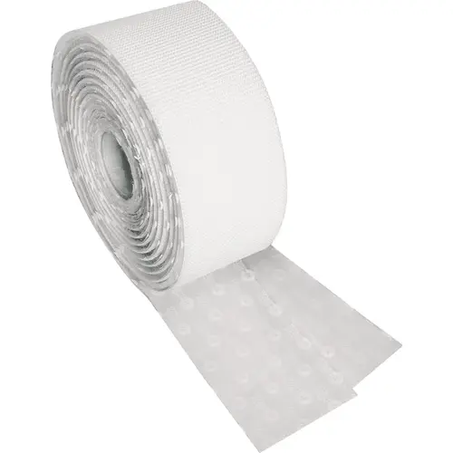 Stick 'Em 2 In. x 10 Ft. Industrial Strength White Hook & Loop Roll Stick 'Em 2 In. x 10 Ft. Industrial Strength White Hook & Loop Roll
