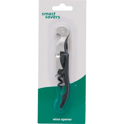 Waiter's Corkscrew Bottle Opener Black Waiter's Corkscrew Bottle Opener Black