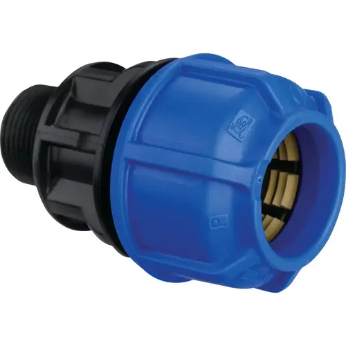 3/4 In. x 1/2 In. Polyethylene CTS Compression Male Adapter 3/4 In. x 1/2 In. Polyethylene CTS Compression Male Adapter