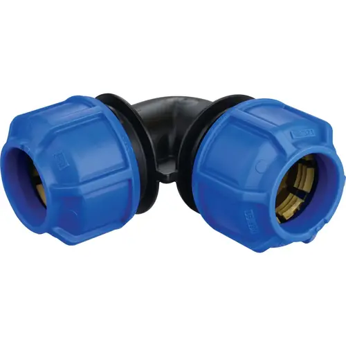 3/4 In. Polyethylene CTS Compression 90 Deg Elbow 3/4 In. Polyethylene CTS Compression 90 Deg Elbow