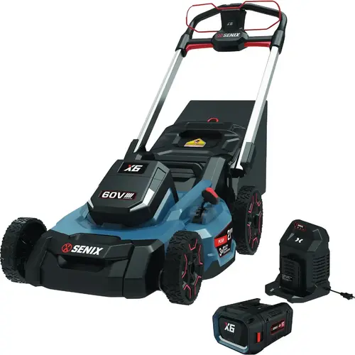 X6 60V Max 21 In. Brushless Cordless Push Lawn Mower Kit with 6.0 Ah Battery & Charger X6 60V Max 21 In. Brushless Cordless Push Lawn Mower Kit with 6.0 Ah Battery & Charger
