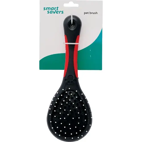 Plastic & Metal Bristle Pet Brush Combo Plastic & Metal Bristle Pet Brush Combo
