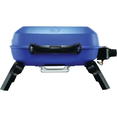 TravelQ 240 Portable Propane Gas Grill, Blue TravelQ 240 Portable Propane Gas Grill, Blue