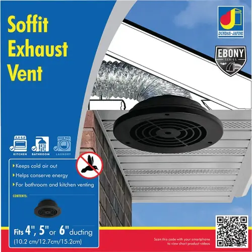 Adjustable Black Soffit Exhaust Vent Adjustable Black Soffit Exhaust Vent