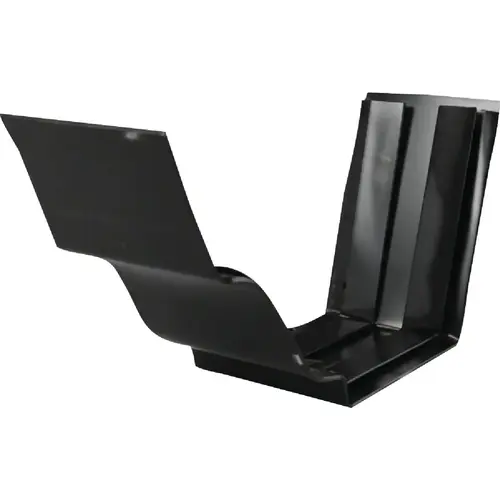 5 In. Aluminum Black Slip-Joint Gutter Connection 5 In. Aluminum Black Slip-Joint Gutter Connection