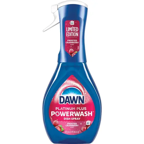 16 Oz. Frosted Cranberry Platinum Plus Powerwash Dish Spray 16 Oz. Frosted Cranberry Platinum Plus Powerwash Dish Spray