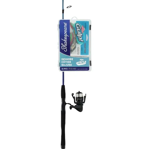 Catch More Fish Inshore Spinning Combo Fishing Rod & Reel Catch More Fish Inshore Spinning Combo Fishing Rod & Reel