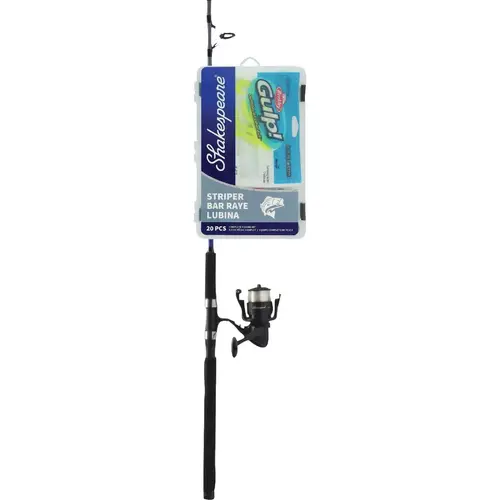 Catch More Fish Striper Spinning Combo Fishing Rod & Reel Catch More Fish Striper Spinning Combo Fishing Rod & Reel