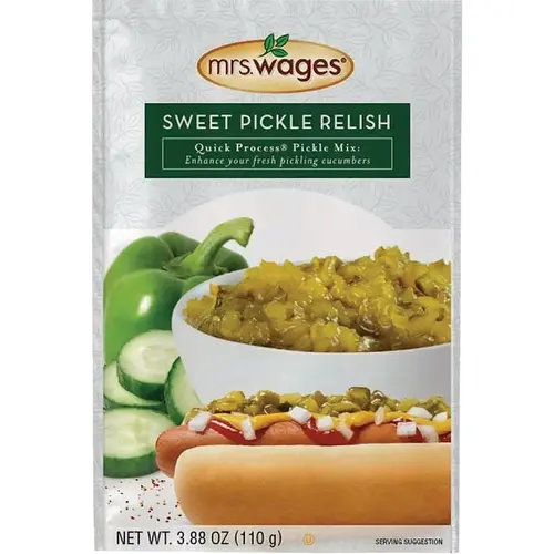 Mrs. Wages 3.9 Oz. Sweet Pickle Relish Pickling Mix Mrs. Wages 3.9 Oz. Sweet Pickle Relish Pickling Mix