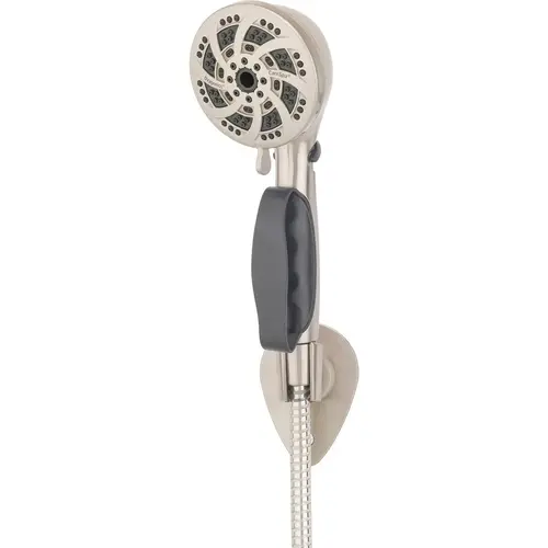 CareSpa 5-Spray 1.8 GPM Handheld Showerhead, Brushed Nickel CareSpa 5-Spray 1.8 GPM Handheld Showerhead, Brushed Nickel