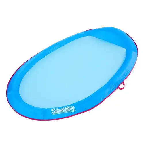 SwimWays Inflatable Hammock Float, PVC/Vinyl, Blue SwimWays Inflatable Hammock Float, PVC/Vinyl, Blue