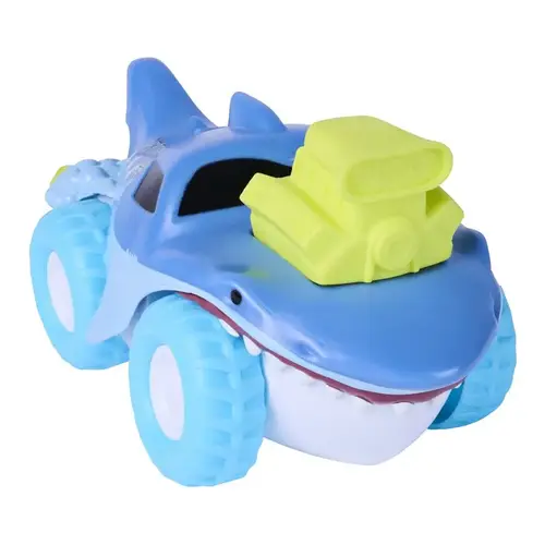 SwimWays Monster Jam Air Boat Megolodon Shark Pool Toy, S SwimWays Monster Jam Air Boat Megolodon Shark Pool Toy, S