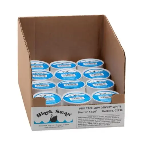02130 PTFE TAPE HIGH DENSITY WHITE 3/4X520 02130 PTFE TAPE HIGH DENSITY WHITE 3/4X520