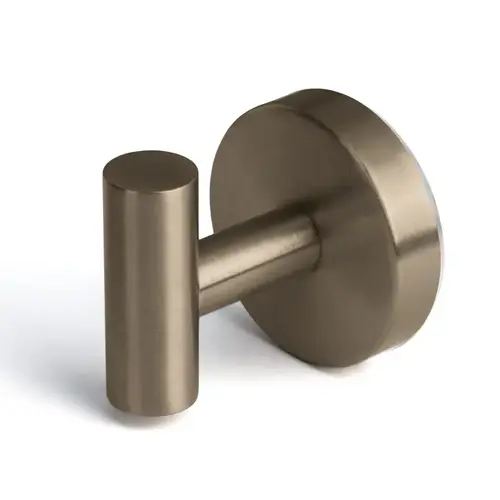 No-Drill T-Profile Suction Robe Hook - Brushed Bronze No-Drill T-Profile Suction Robe Hook - Brushed Bronze