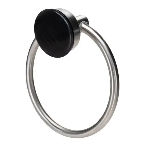 No-Drill Suction Towel Ring ID 5-1/2" Chrome No-Drill Suction Towel Ring ID 5-1/2" Chrome