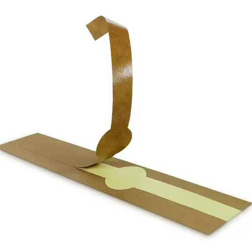 Paper Wrapper Seal 15.75 IN Kraft Paper Self-Adhering 500 Count/Case Paper Wrapper Seal 15.75 IN Kraft Paper Self-Adhering 500 Count/Case