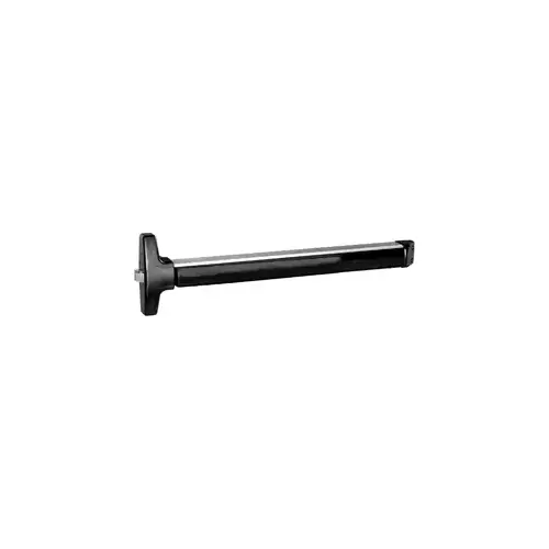 Detex V40 Weather Resistant Rim Exit, 48", Hex Dogging, Black Anodized Aluminum Bar with Black ABS Cover on Head Detex V40 Weather Resistant Rim Exit, 48", Hex Dogging, Black Anodized Aluminum Bar with Black ABS Cover on Head