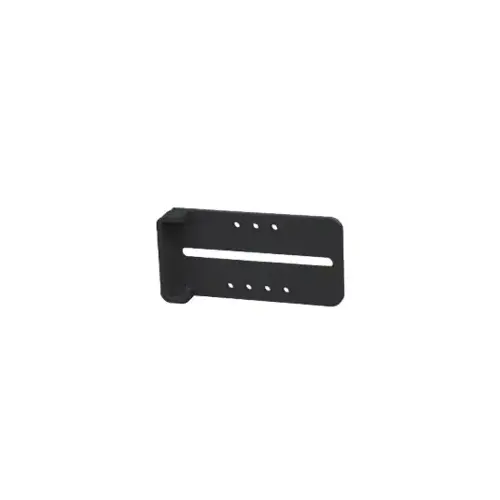Strike Latch Receiver Bracket, Black Powder Coat Strike Latch Receiver Bracket, Black Powder Coat