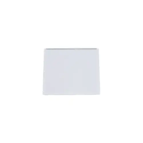 Additional 12" H Panel to Allow Mounting Plate to Expand Up to 74, Silver Powder Coat Additional 12" H Panel to Allow Mounting Plate to Expand Up to 74, Silver Powder Coat