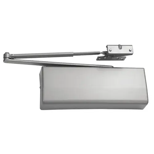 Heavy-Duty Door Closers With Hold Open Aluminum Painted Heavy-Duty Door Closers With Hold Open Aluminum Painted