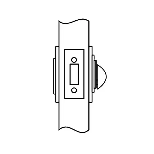 DL3060 Thumbturn x Blank Deadlock, Satin Chrome DL3060 Thumbturn x Blank Deadlock, Satin Chrome
