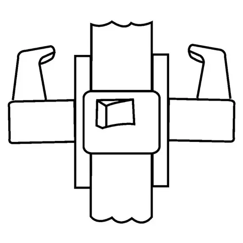 Unit Lock Dark Oxidized Satin Bronze Oil Rubbed