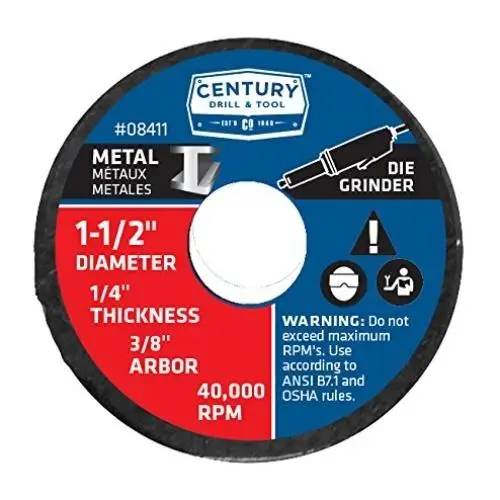 GRINDING WHEEL1-1/2IN 1/4IN THICK GRINDING WHEEL1-1/2IN 1/4IN THICK