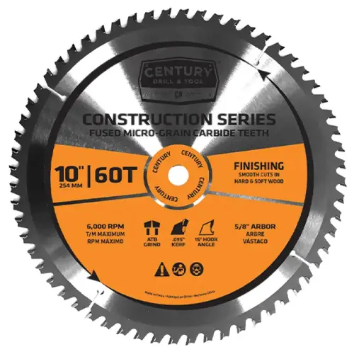 CIRCULAR SAW BLADE 10IN 60T FINISHING CIRCULAR SAW BLADE 10IN 60T FINISHING
