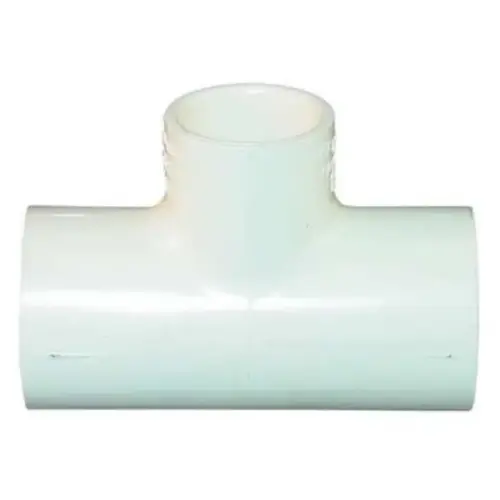 (RCR-221-S) 3/4X3/4X1/2 CPVC RED TEE (RCR-221-S) 3/4X3/4X1/2 CPVC RED TEE