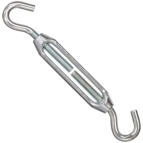 ZINC HOOK & TURNBUCKLE 5/16-18X8-7/8 ZINC HOOK & TURNBUCKLE 5/16-18X8-7/8