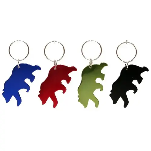LARGE BEAR BOTTLE OPENER KEY TAG ASST LARGE BEAR BOTTLE OPENER KEY TAG ASST