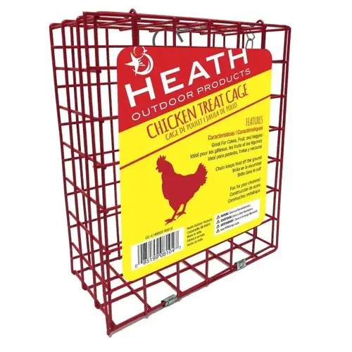 Large Hanging Chicken Treat Cage for 2 lb Cakes Large Hanging Chicken Treat Cage for 2 lb Cakes