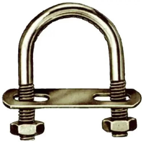 U-Bolt, 5/16" x 2" x 4-1/4", Zinc-Plated U-Bolt, 5/16" x 2" x 4-1/4", Zinc-Plated