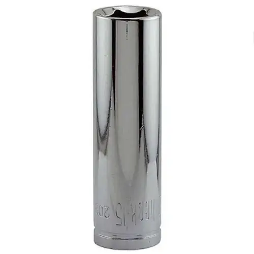 DEEP WELL SOCKET 15MM 1/2IN DRIVE 6PT DEEP WELL SOCKET 15MM 1/2IN DRIVE 6PT